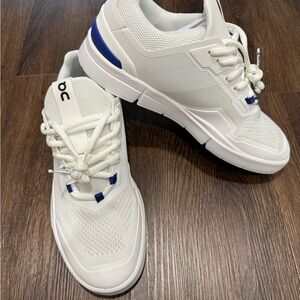 On Running Sneakers White/Blue US 8